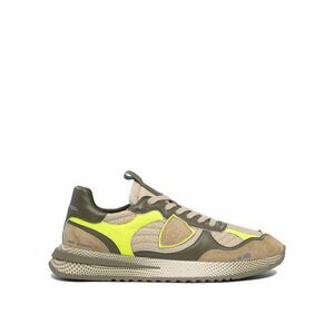 PHILIPPE MODEL PARIS Men's Suede and Mesh Sneakers Men GREEN